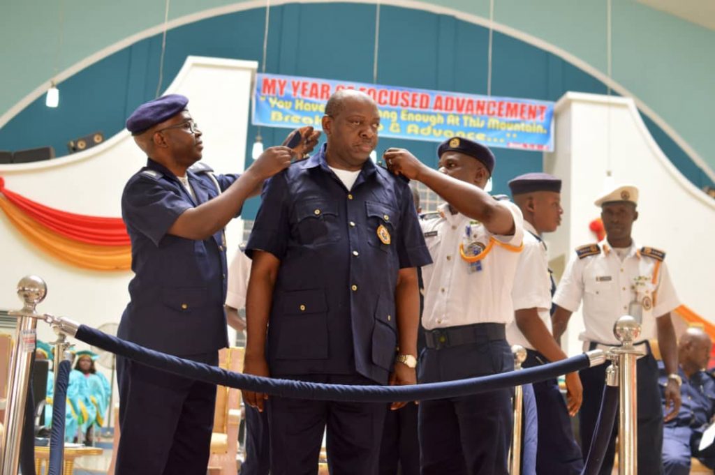 Royal Ambassadors Of Nigeria Marshal Conducts Investiture For Ogunwole